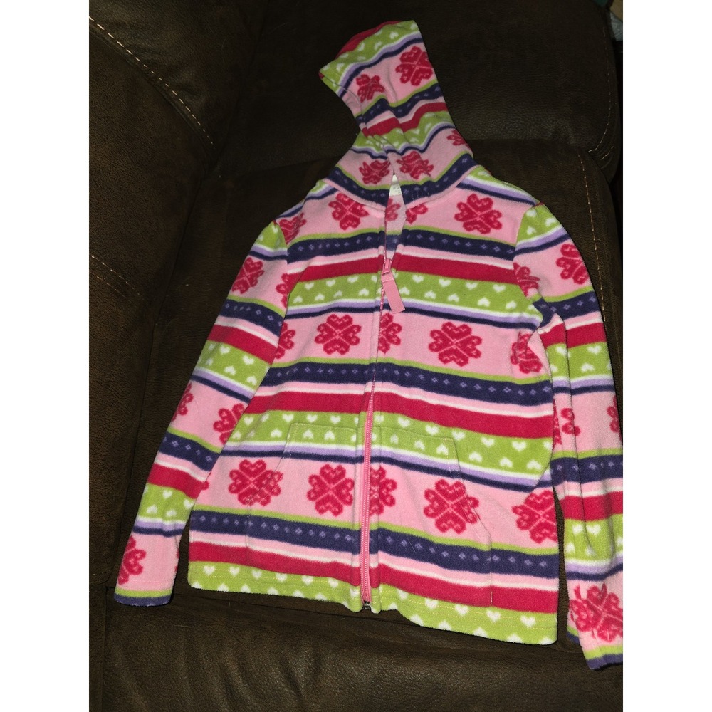 Crazy 8 I heart winter hooded sweatshirt size 5 6